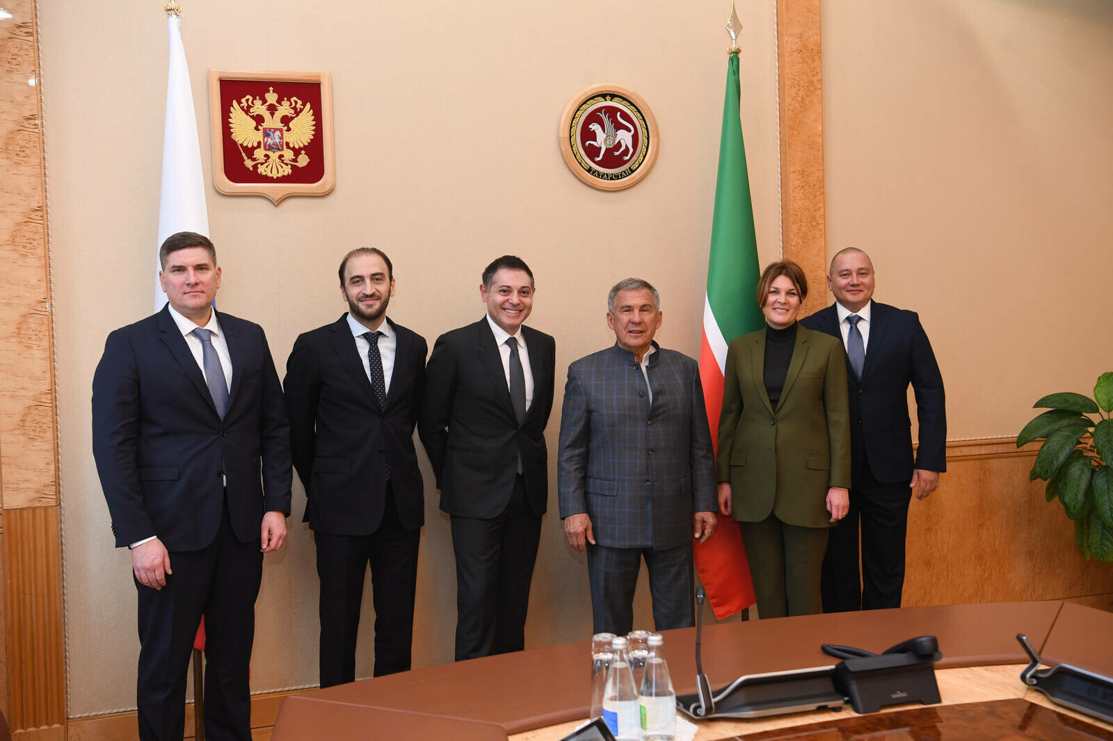 Минниханов и Помбухчан обсудили реализацию проектов в Татарстане
