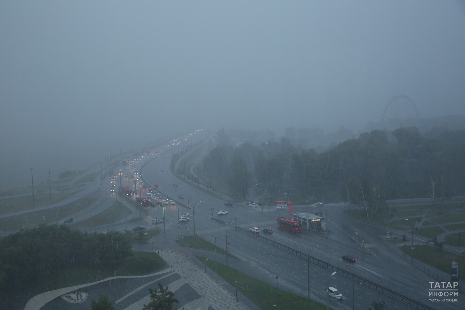 В Татарстане ожидается туман и небольшой дождь