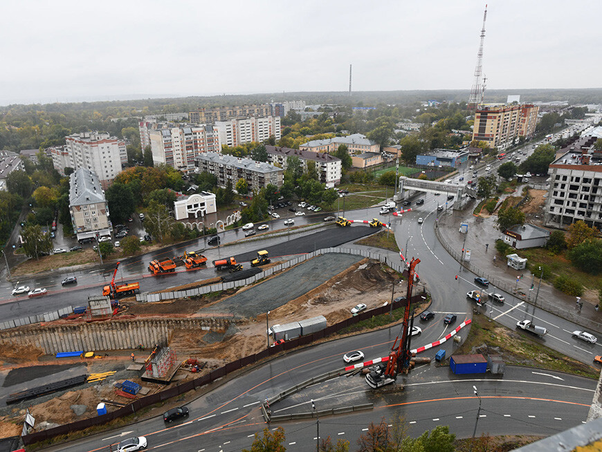 На пересечении Горьковского шоссе с тремя улицами изменится схема движения