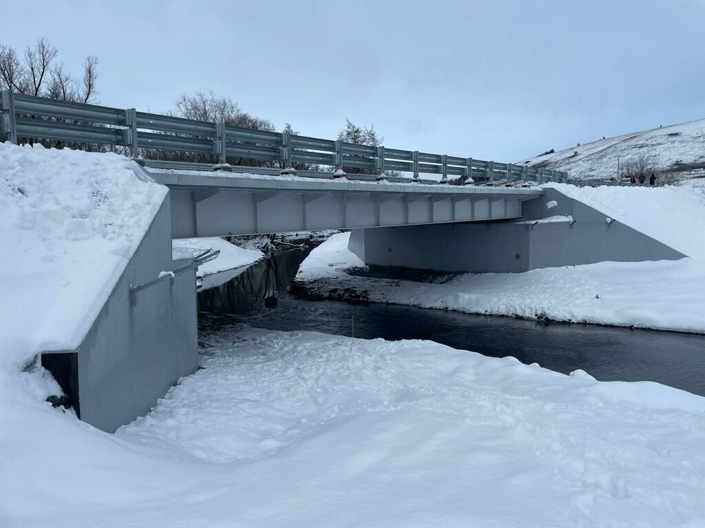 В Альметьевском и Бавлинском районах Татарстана завершилась реконструкция двух мостов