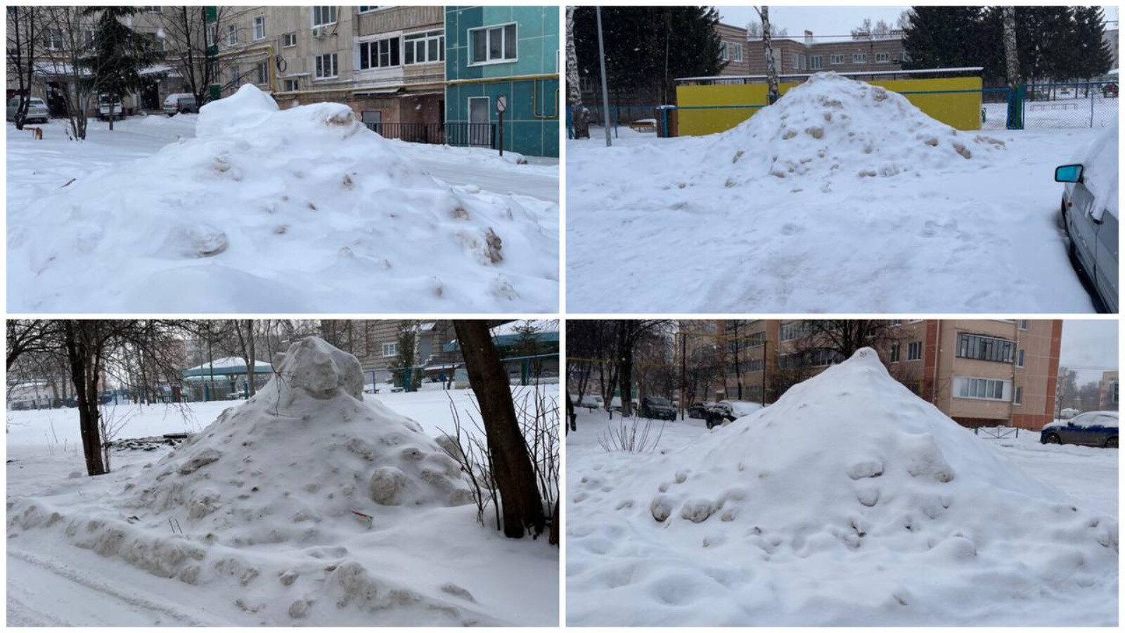 Экологи выявили четыре несанкционированные снежные свалки в Азнакаево