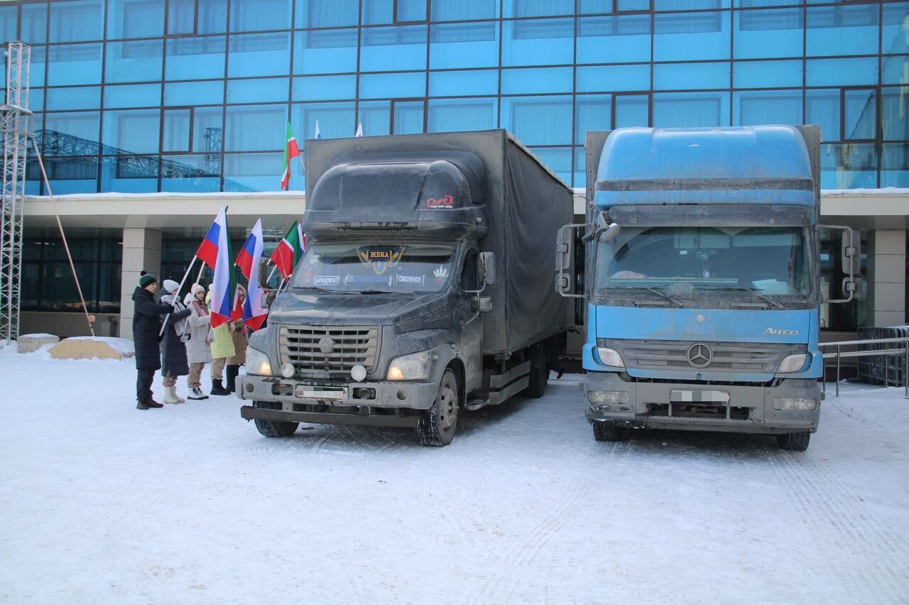 Менделеевск направил очередную партию гуманитарной помощи в Лисичанск