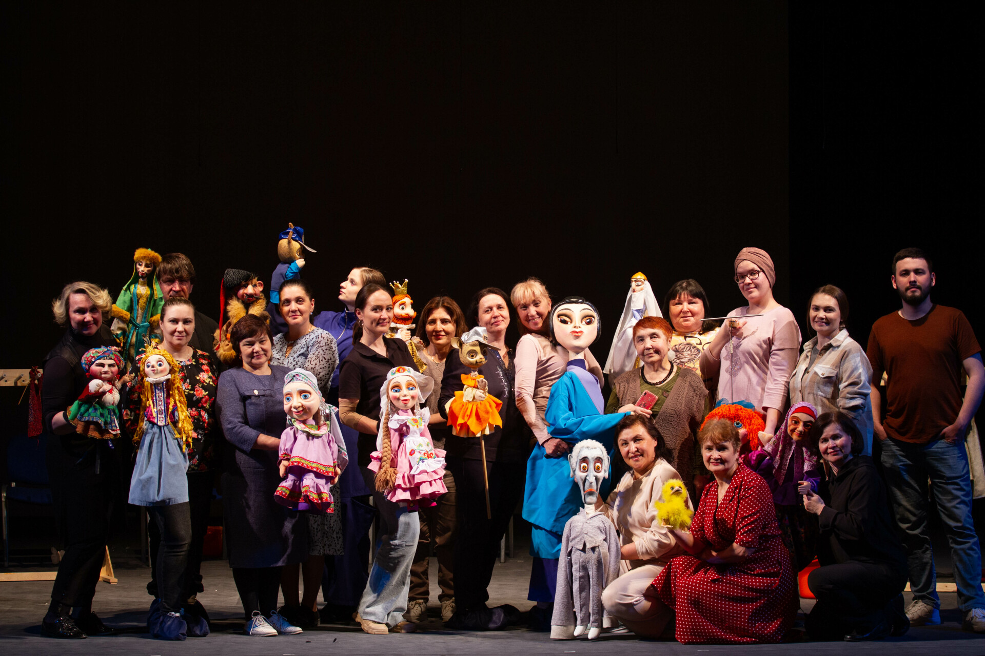 Театр «Экият» впервые провел творческую лабораторию для кукольных коллективов из районов