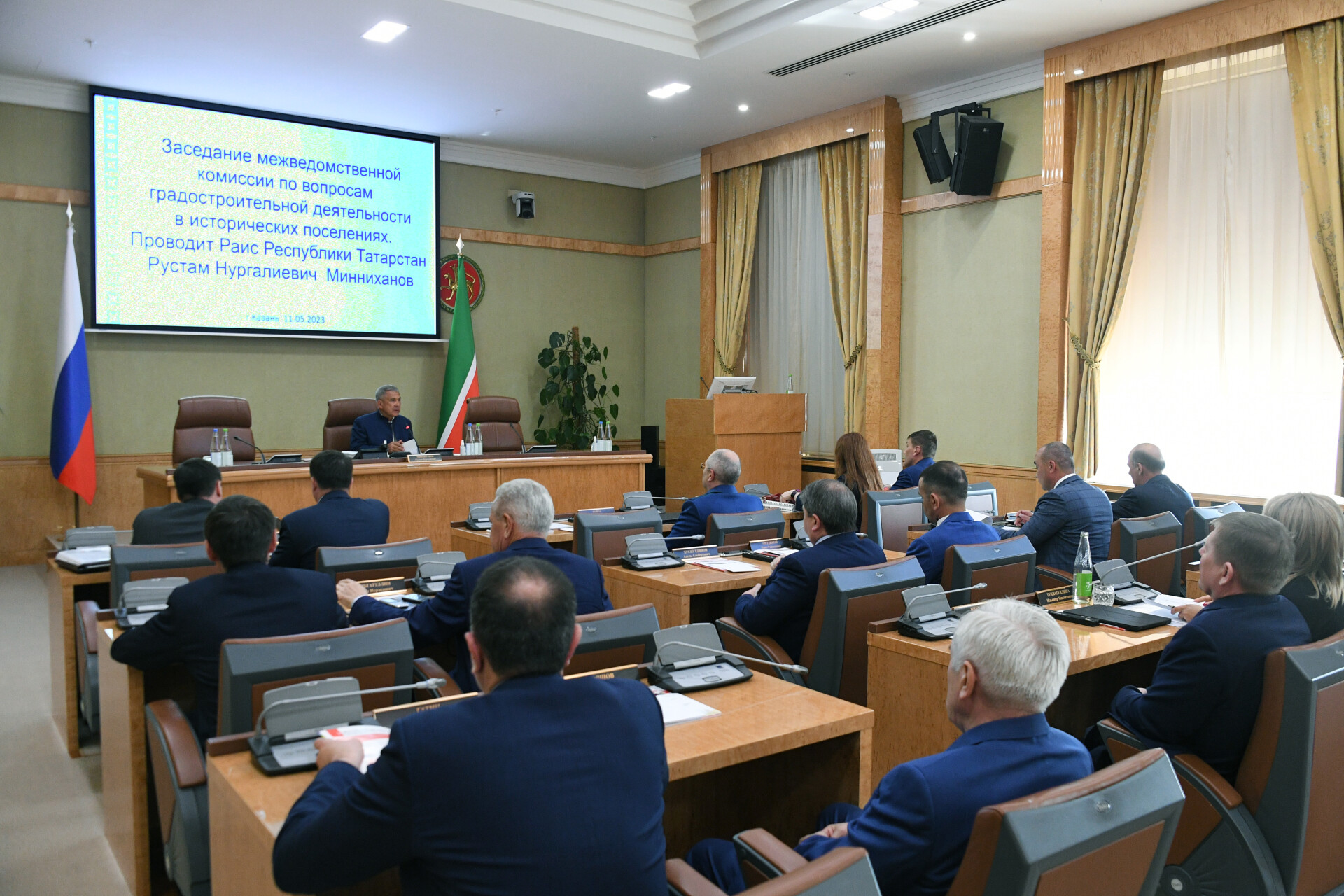 Минниханов назвал главные требования к застройке исторического центра Казани