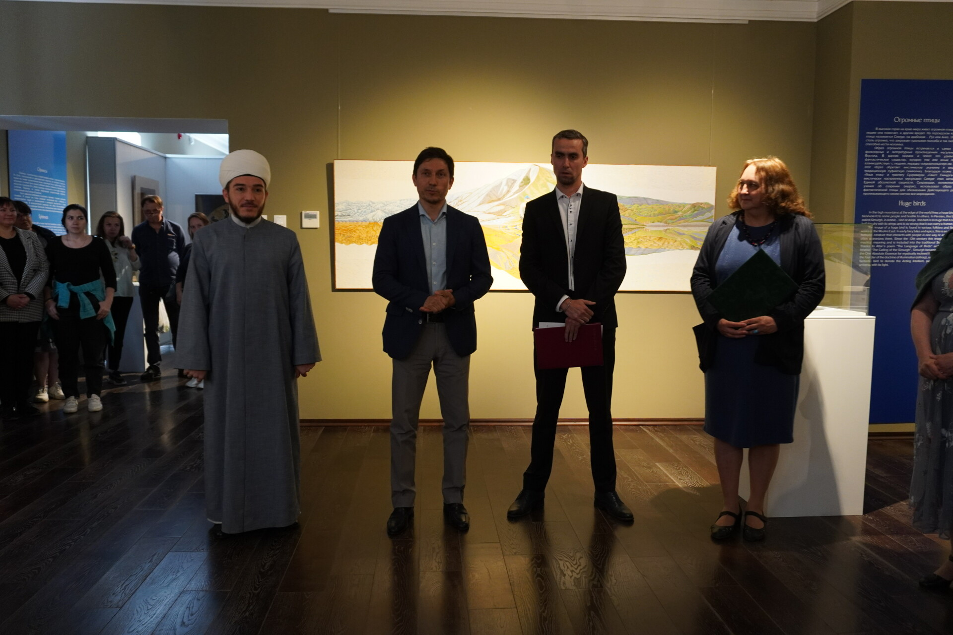 Выставка о «мусульманском рае» открылась в Свияжске в дни KazanForum-2023