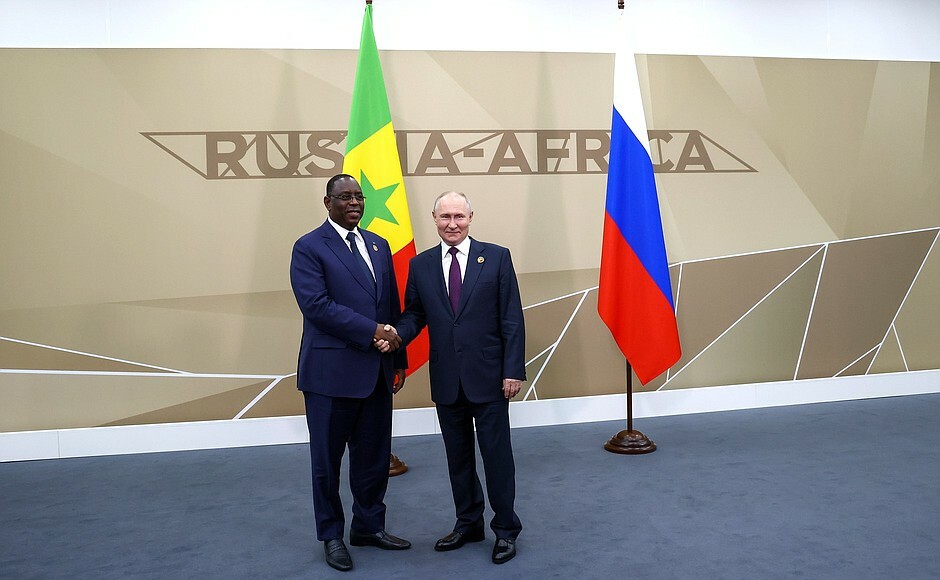 Путин в разговоре с Президентом Сенегала похвалил Татарстан за умение принимать гостей