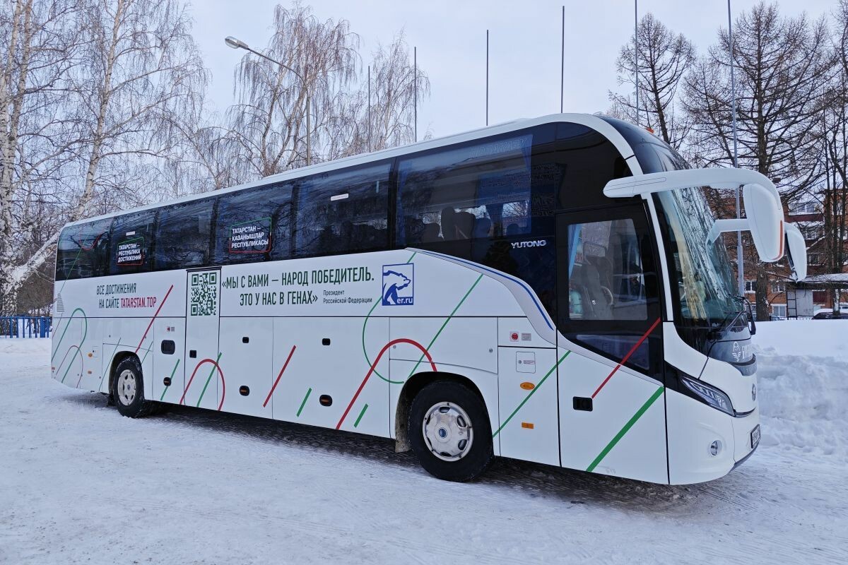 Автобусный марафон «Татарстан – республика достижений» прибудет в Зеленодольск