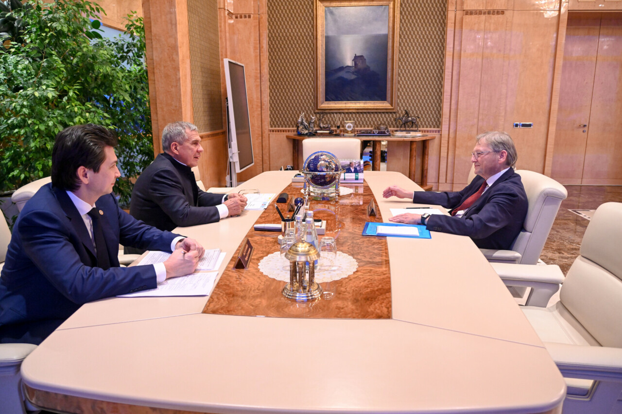 Минниханов и Титов обсудили меры поддержки татарстанского бизнеса