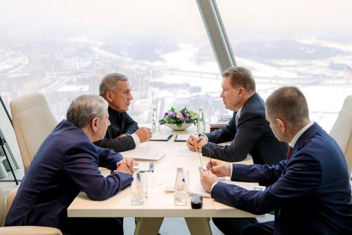 Минниханов и Миллер обсудили ход работ по газификации в Татарстане