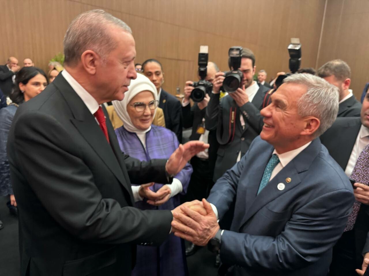 Минниханов на дипломатическом форуме в Турции встретился с Эрдоганом и Орбаном