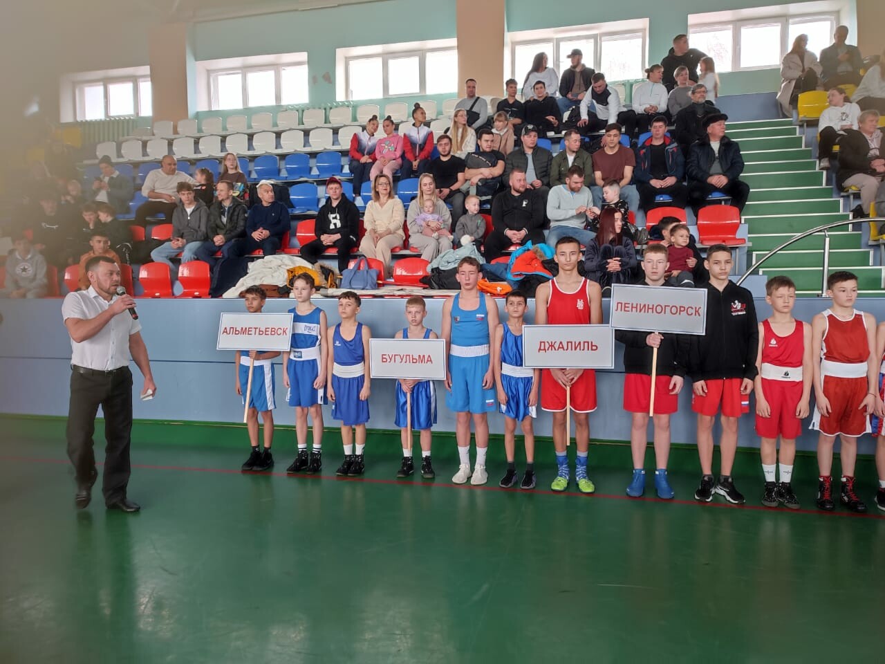 В Лениногорске состоялся турнир по боксу памяти Героя России Дамира Исламова
