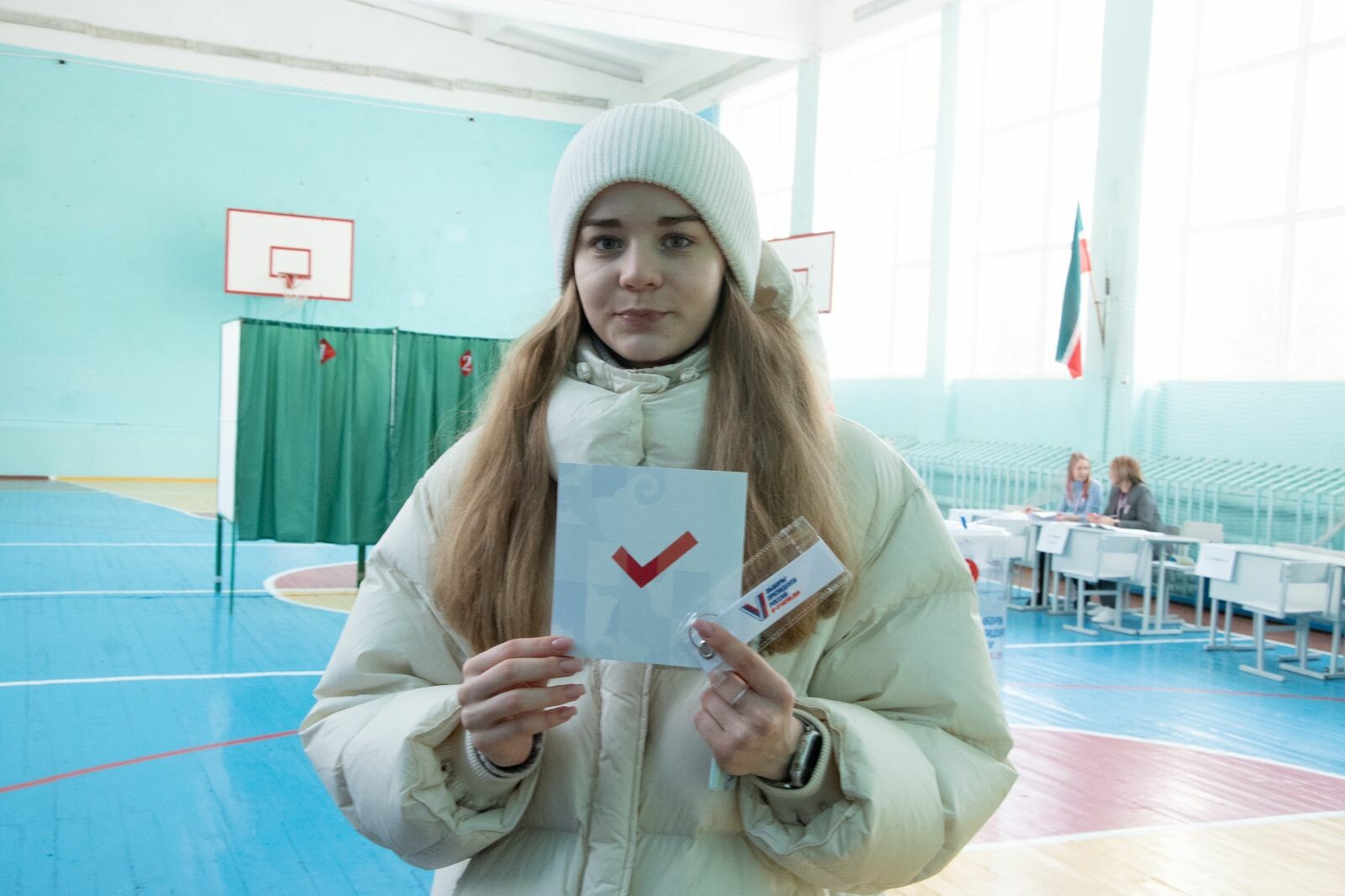 Голосующие впервые бугульминки рассказали об участии в выборах