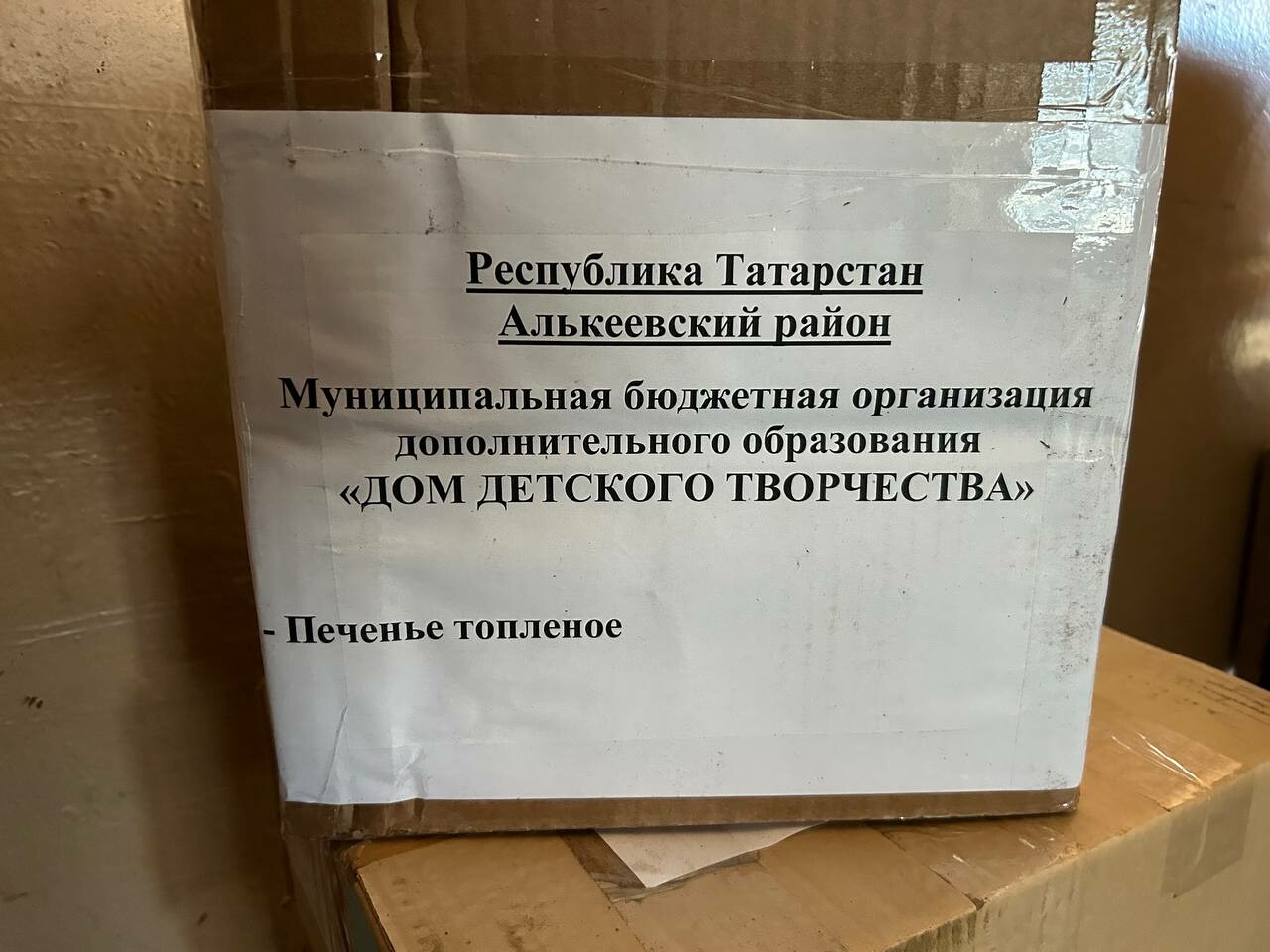 В Лисичанск из Алькеевского района РТ доставили 8 тонн гумгруза