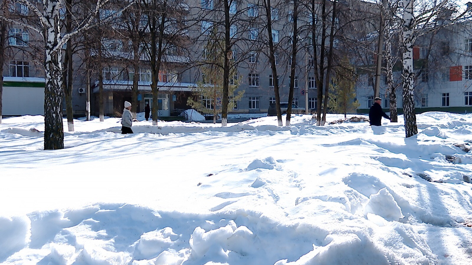 Благоустройство территории возле больницы в Альметьевске свяжет сквер с парком «Здоровье»