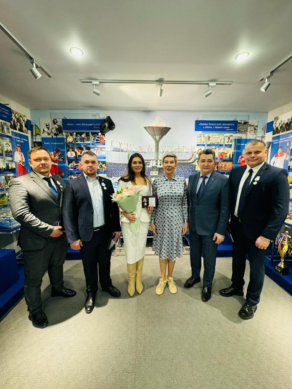В Музее истории «Динамо» Татарстана наградили членов спортивно-гуманитарного конвоя в ЛНР