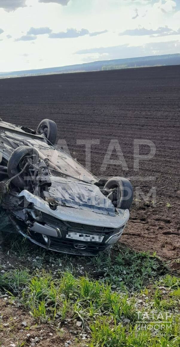 Один человек погиб в результате столкновения Mercedes и «Гранты» в Муслюмовском районе РТ