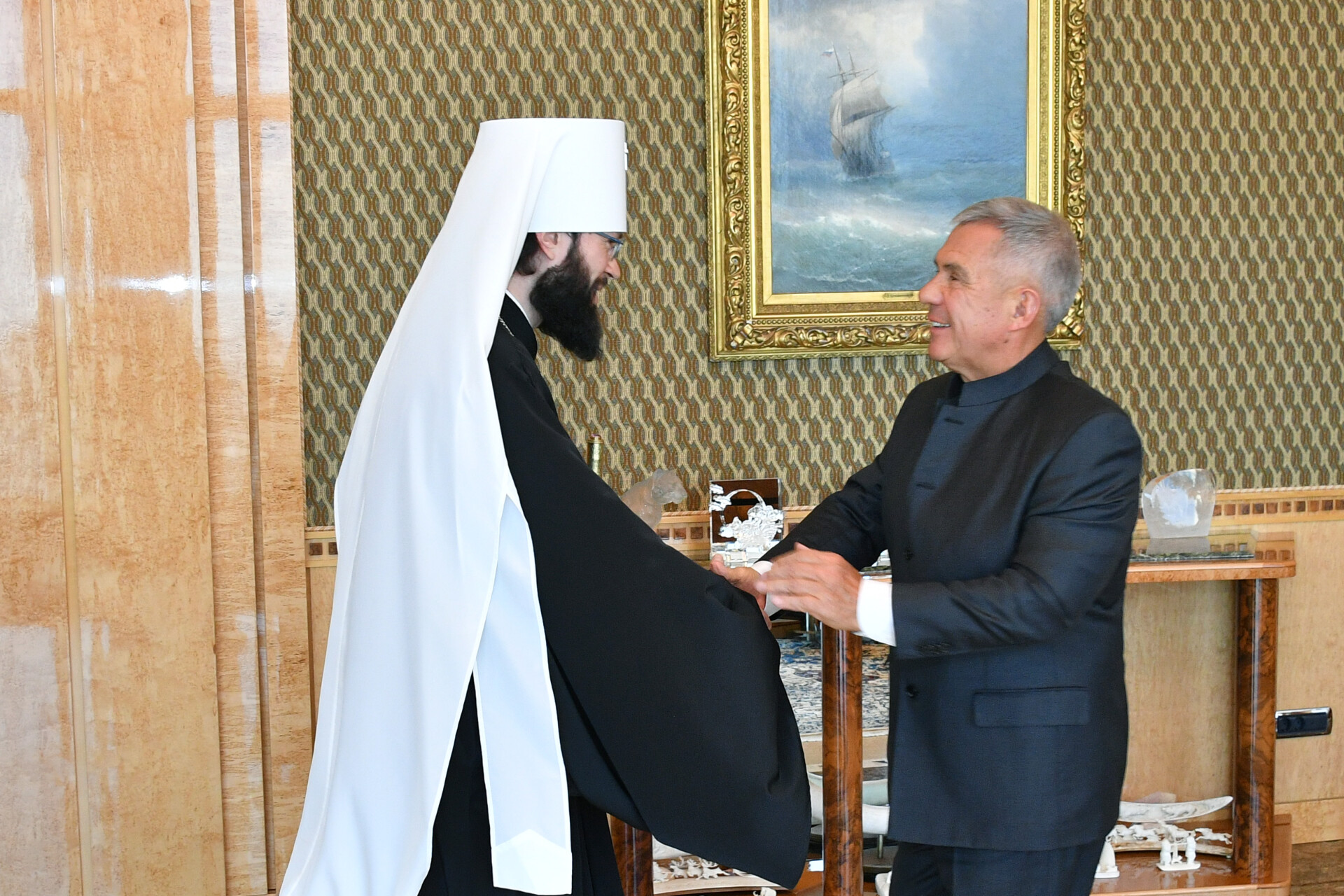 Минниханов поблагодарил РПЦ за интерес к мероприятиям Группы «Россия — Исламский мир»