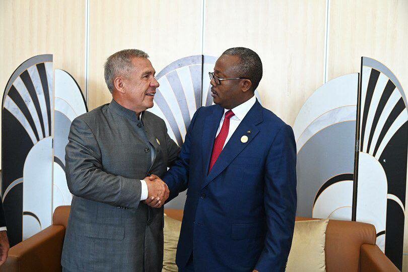 Минниханов обсудил с лидером Гвинеи-Бисау его возможный визит в Татарстан