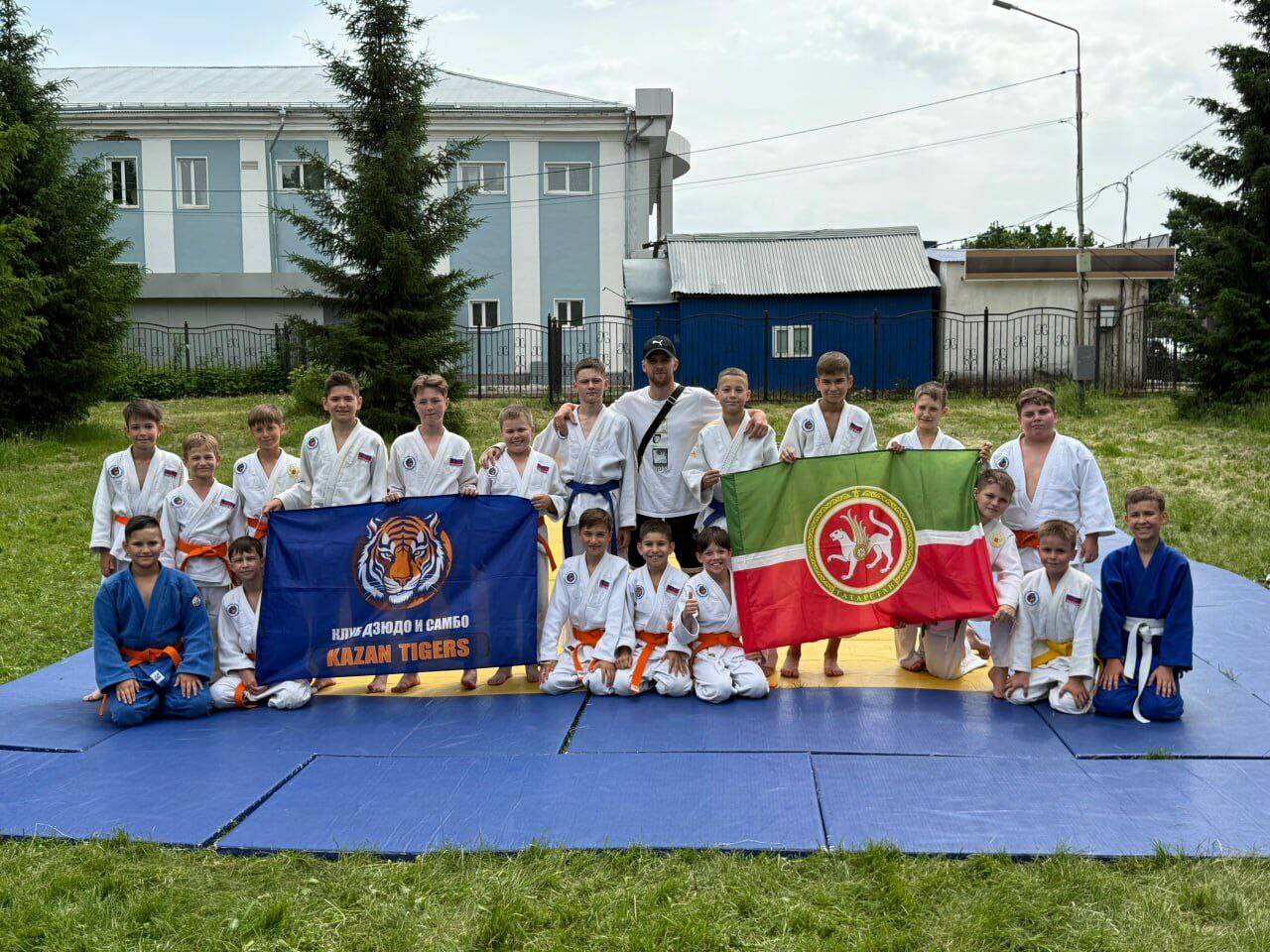 В Чистополе дзюдоисты провели большой спортивный праздник