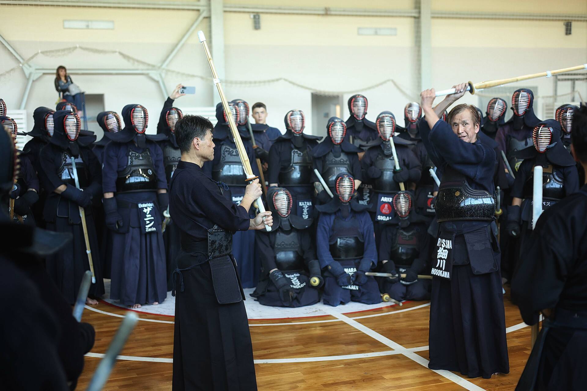 В Казани японские мастера провели международный семинар по кендо