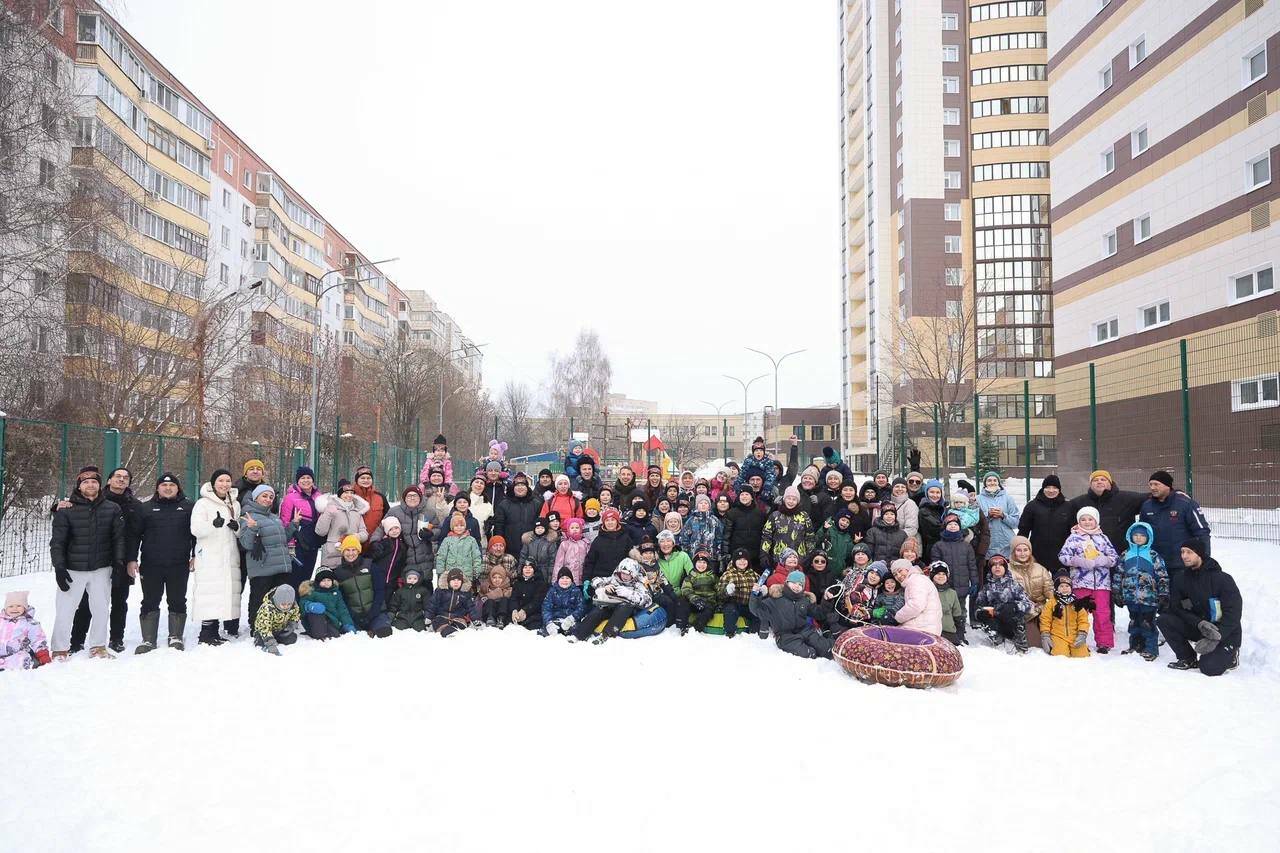 Казанские дзюдоисты провели эстафеты «Тигры в снегу» в рамках проекта «Семья чемпионов»