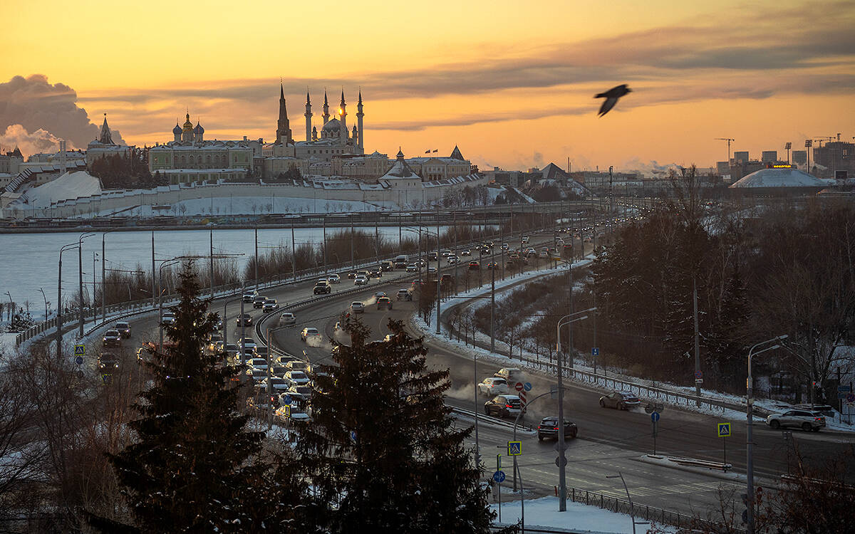 Столетний рекорд: в Казани температура опустилась ниже -30 градусов
