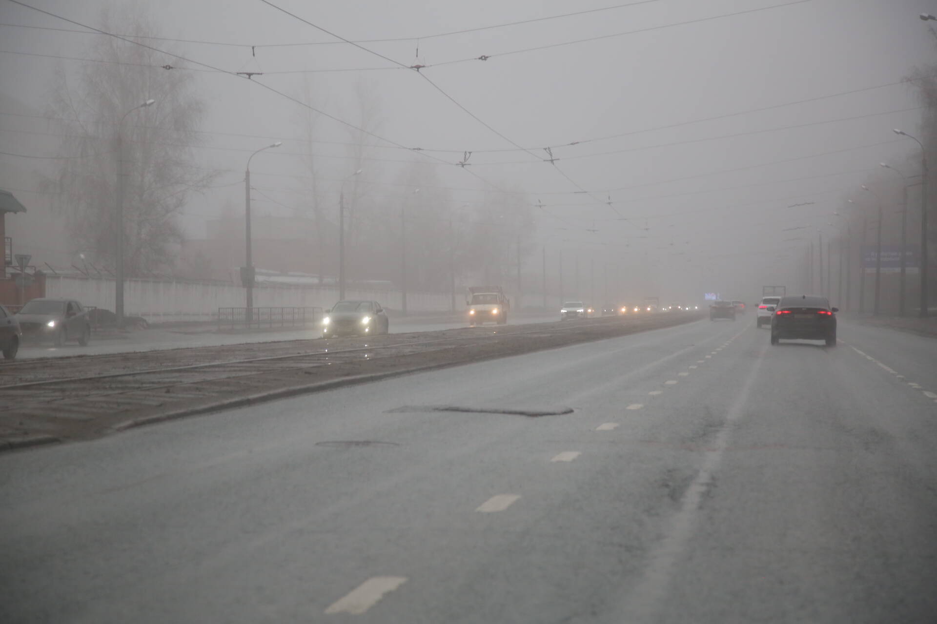 В Татарстане ожидаются мокрый снег, дождь, туман и гололед