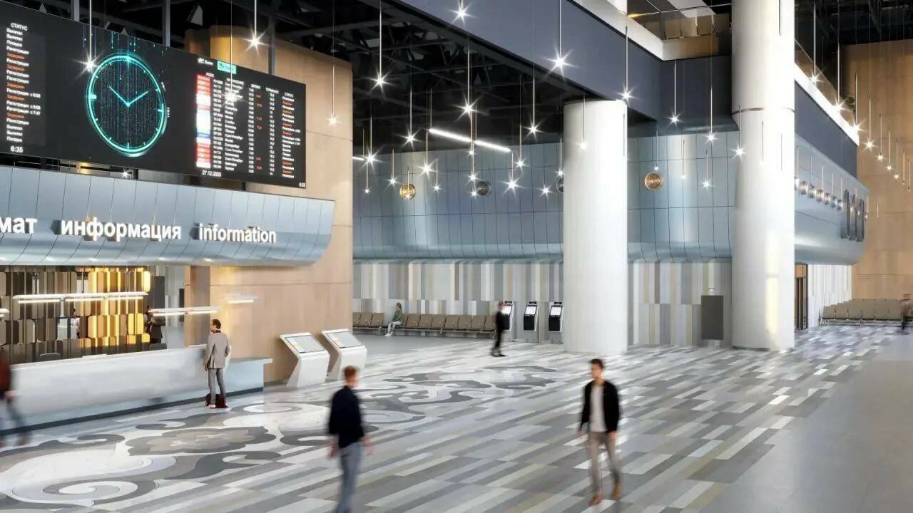«Портал между прошлым и будущим»: каким будет новый терминал аэропорта Казани