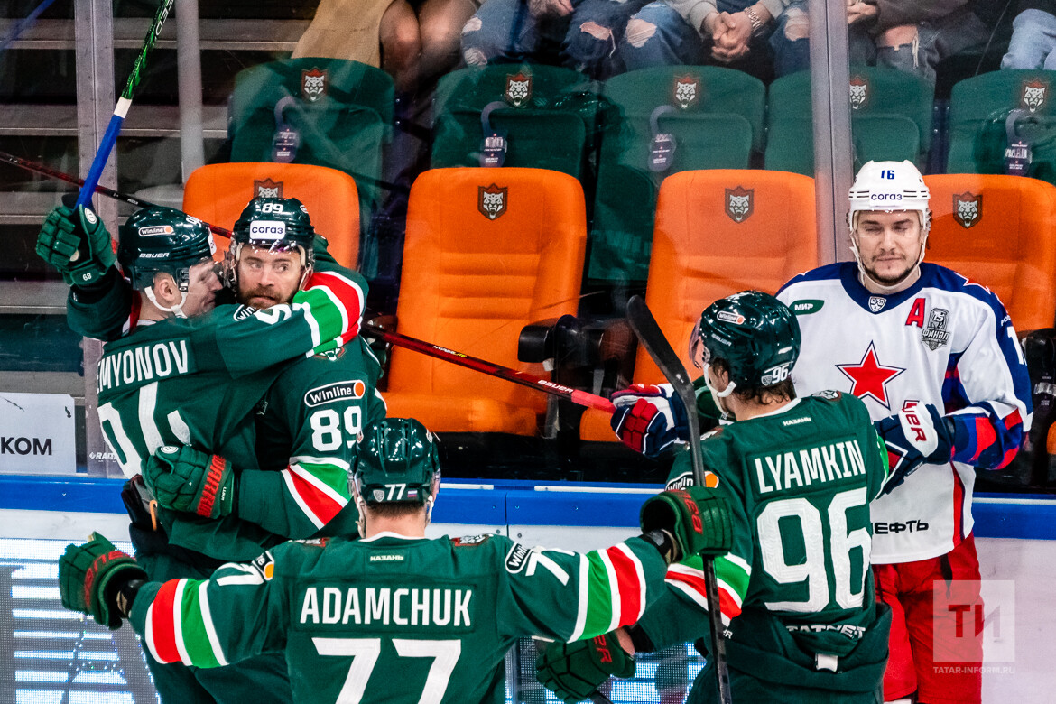 «Ак Барс» хоккейчылары җиңде, Гагарин кубогы өчен көрәш дәвам итә