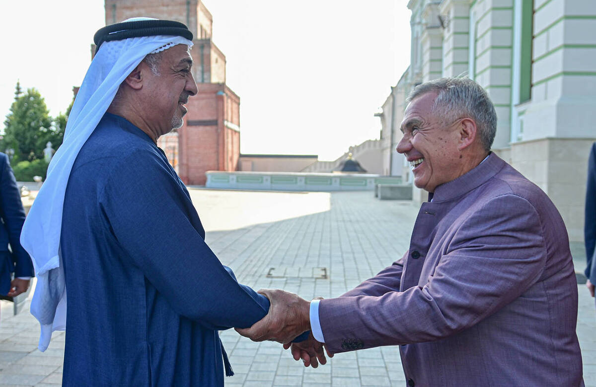 Раис Татарстана встретился в Казани с советником президента ОАЭ