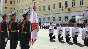 70-й выпуск Казанского суворовского училища в полном составе подал рапорты в военные вузы