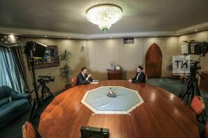 Муфтий Татарстана дал интервью гендиректору «Татмедиа» Андрею Кузьмину