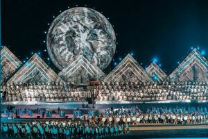 Рустам Минниханов посетил церемонию открытия III Всемирных игр кочевников