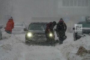 Циклон с Черного моря принесет в Татарстан теплую и снежную погоду