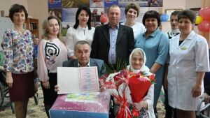Пожилая пара из Черемшанского дома-интерната для престарелых узаконила свои отношения