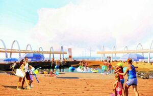 На новой набережной в Заинске появится белый песок, прогулочный пирс и прокат лодок