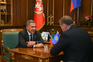 Президент РТ и губернатор Астраханской области обсудили перспективы сотрудничества