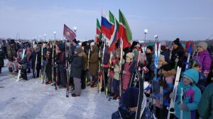 Муслюмовцы вышли на «Лыжню России» в зоне отдыха «Солнечный Ик»