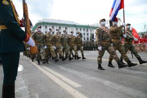 Казань отрепетировала праздничный парад в честь 75-летия Победы