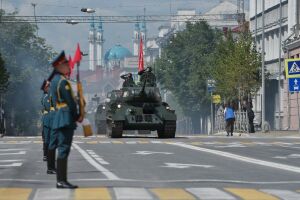 В Казани состоялся парад Победы без зрителей