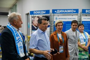Посвященная истории «Динамо» выставка открылась в казанском Дворце водных видов спорта