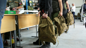 Очередная партия добровольцев в составе батальона «Алга» отправилась к месту службы