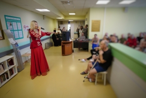 В военном госпитале при РКБ прошел концерт, посвященный празднованию 79-й годовщины Победы