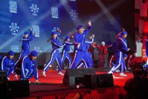 В Казани в IT-парке им. Башира Рамеева прошла ежегодная премия «Спортсмен года». Итоги года перед началом церемонии подвел министр спорта РТ Владимир Леонов.