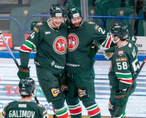 Казанский «Ак Барс» в домашнем матче на «Татнефть Арене» разгромно обыграл нижнекамский «Нефтехимик» со счетом 6:1.