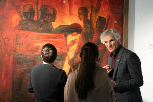 В ГМИИ РТ открылась выставка «Посвящение Мусе Джалилю. Живопись и графика Виктора Аршинова»