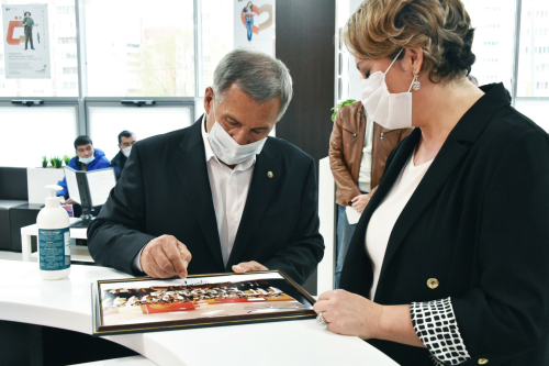 Минниханов принял участие во Всероссийской переписи населения