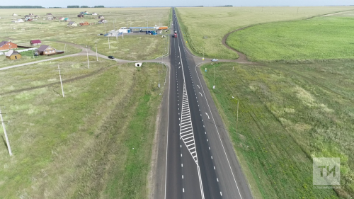 В Татарстане дорожники отремонтировали 22 км автодороги Казань – Оренбург