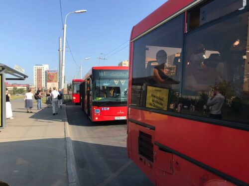 С начала августа в общественном транспорте Казани поймали 8 888 пассажиров без масок