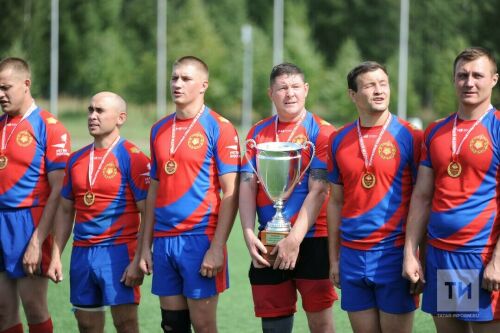 Сборная Восточного военного округа стала победителем чемпионата ВС РФ по регби-7 в Казани